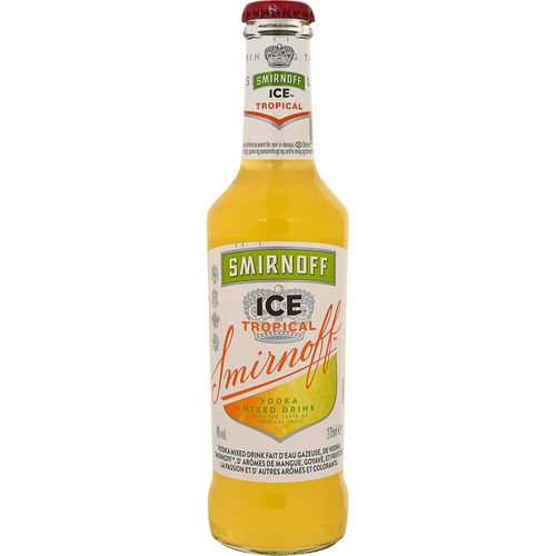 Bebida Mista Alcoólica Gaseificada Tropical Smirnoff Ice Garrafa 275ml