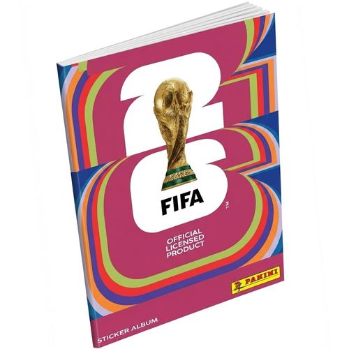 Álbum de figurinhas Copa do Mundo 2026 capa dura un
